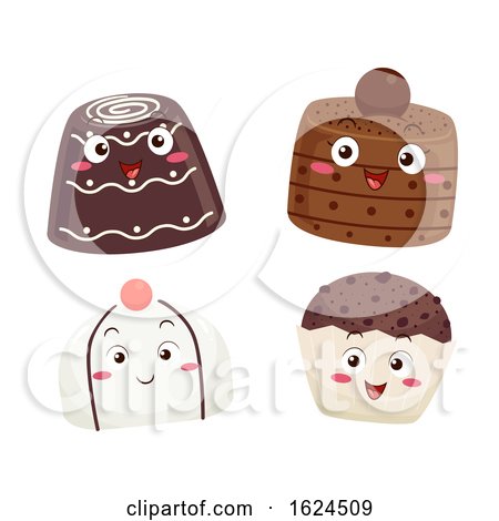 Mascot Chocolates Illustration by BNP Design Studio