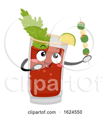 Mascot Canada Caesar Drink Illustration by BNP Design Studio