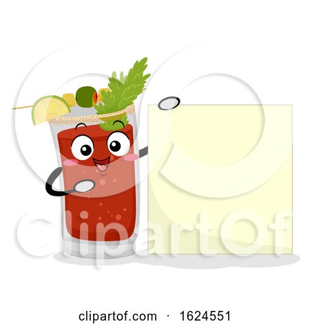 Mascot Canada Caesar Drink Board Illustration by BNP Design Studio