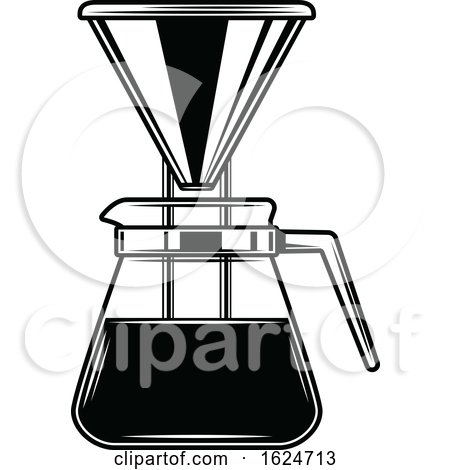 Black and White Coffee Design by Vector Tradition SM