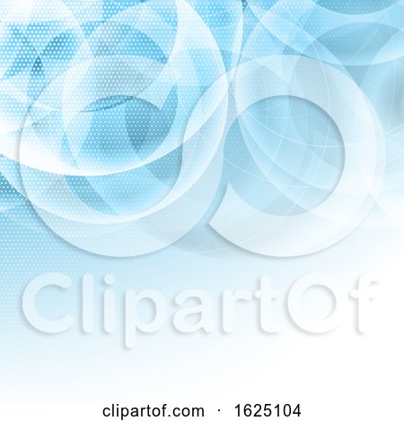 Abstract Design Background with Halftone Dots by KJ Pargeter