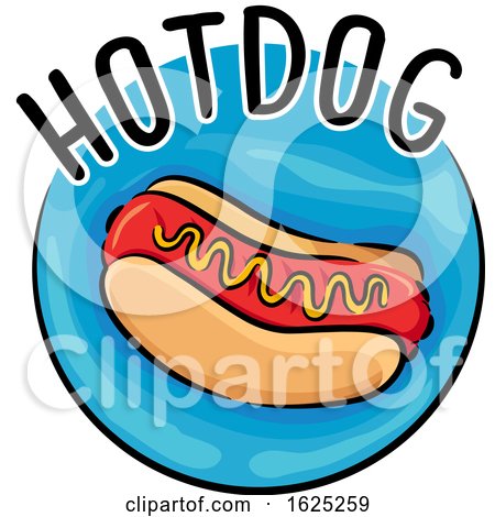 Icon Hotdog Illustration by BNP Design Studio