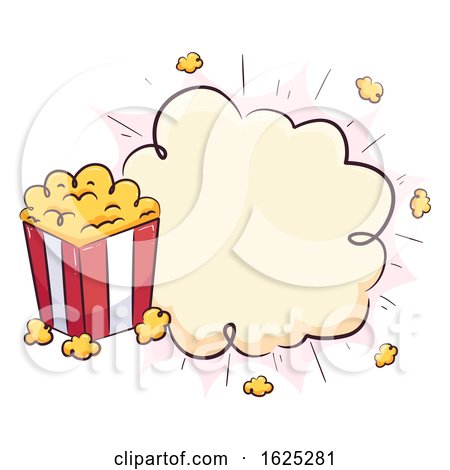 Popcorn Pop Board Illustration by BNP Design Studio