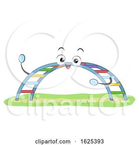 Mascot Playground Rainbow Bar Illustration by BNP Design Studio
