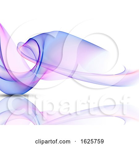 Abstract Background with Smooth Flowing Lines by KJ Pargeter