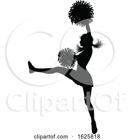 cheer silhouette clip art