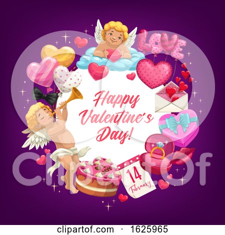 Happy Valentines Day Design by Vector Tradition SM