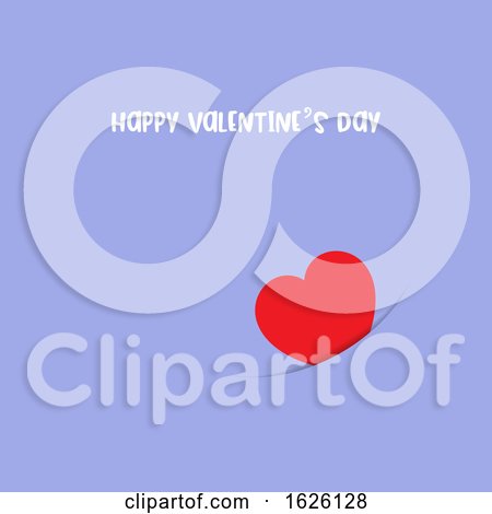 Simple Valentine's Day Card Design by KJ Pargeter