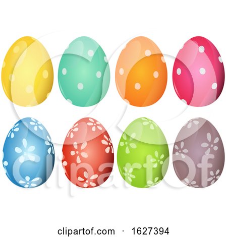 Colorful Easter Eggs by dero