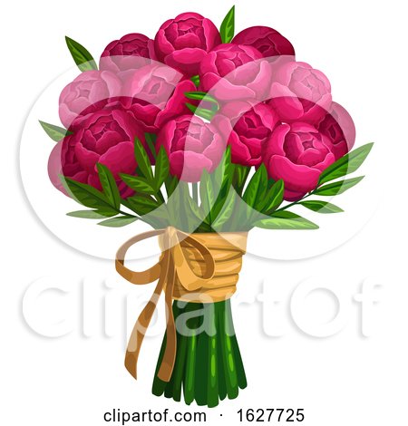 Valentines Day Bouquet by Vector Tradition SM