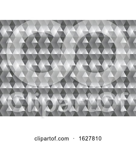 Monochrome Low Poly Abstract Background by KJ Pargeter