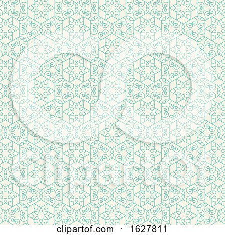 Decorative Pattern Background by KJ Pargeter