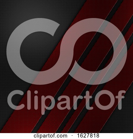 Abstract Carbon Fibre Texture Background by KJ Pargeter