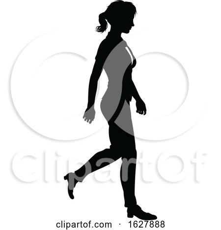 People Business Silhouettes by AtStockIllustration
