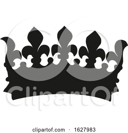 Silhouetted Crown by dero