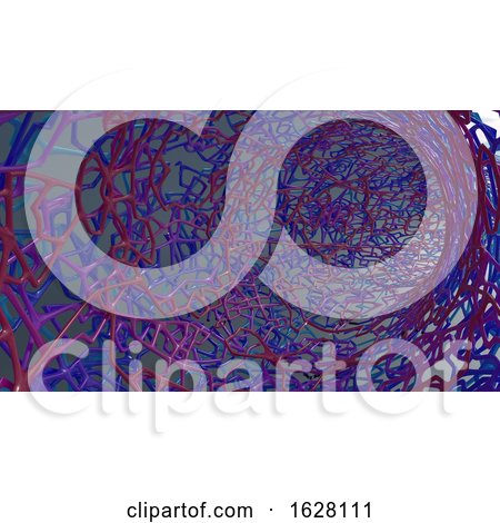3D Render of Abstract Chaotic Elements by KJ Pargeter