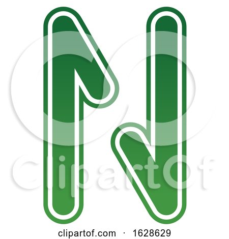 Letter N Logo by Vector Tradition SM