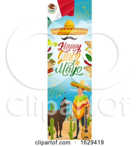 Cinco De Mayo Website Banner by Vector Tradition SM