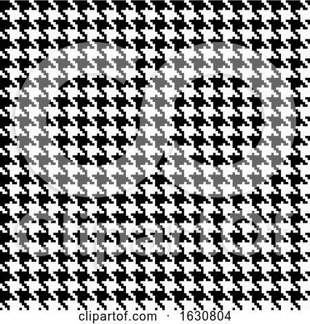 Houndstooth Pattern Background by NL shop