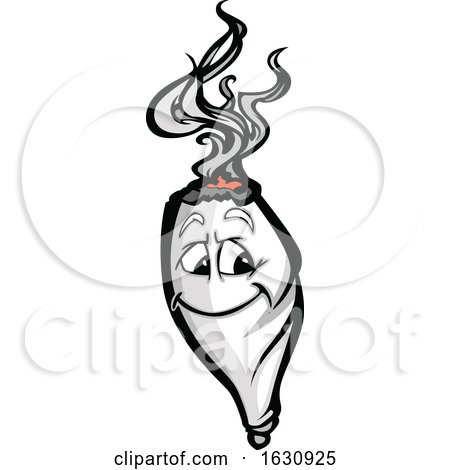 Cannabis Marijuana Pot Weed Joint Mascot Character by Chromaco