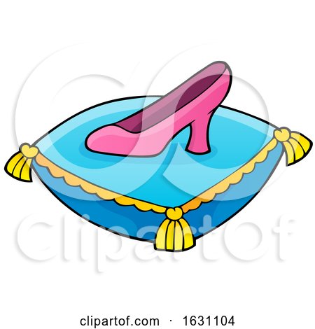 Princess Slipper on a Pillow by visekart