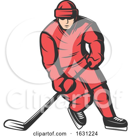 Hockey Player by Vector Tradition SM