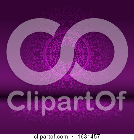 Abstract Mandala Design Background by KJ Pargeter