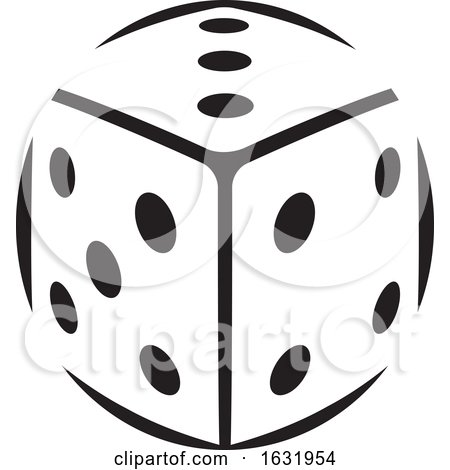 Black and White Dice by Lal Perera