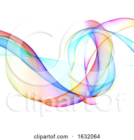 Rainbow Abstract Background by KJ Pargeter