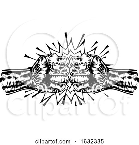 Fist Bump Punch by AtStockIllustration