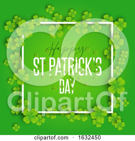Happy St Patrick's Day Background by KJ Pargeter