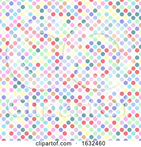 Colorful Dot Background by KJ Pargeter