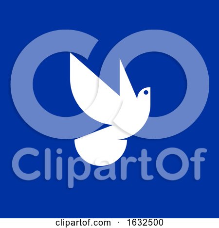Peace Dove Icon or Logo Template by elena