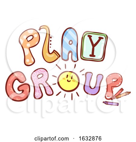Play Group Lettering Illustration by BNP Design Studio