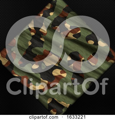Carbon Fibre and Camouflage Background by KJ Pargeter