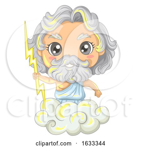 Kid Boy Zeus Illustration by BNP Design Studio