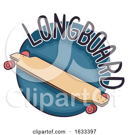 Icon Longboard Illustration by BNP Design Studio