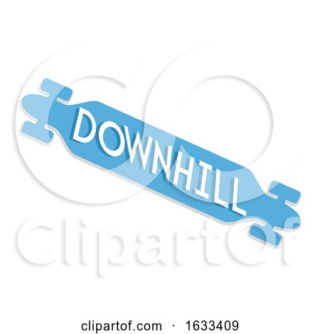 Longboard Downhill Illustration by BNP Design Studio