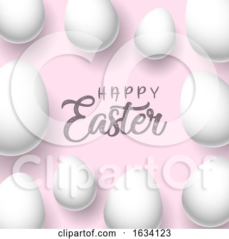Easter Egg Background by KJ Pargeter