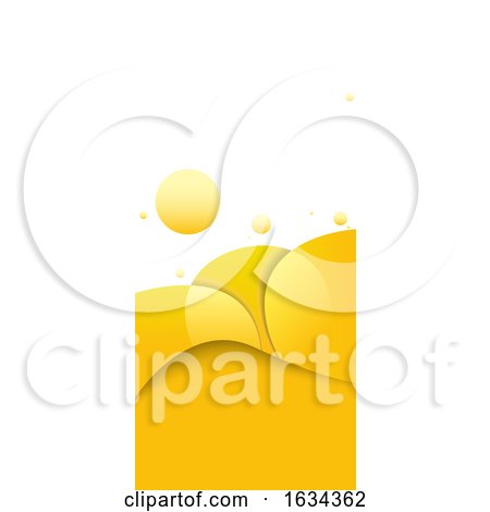 Yellow Vertical Website Banner by dero