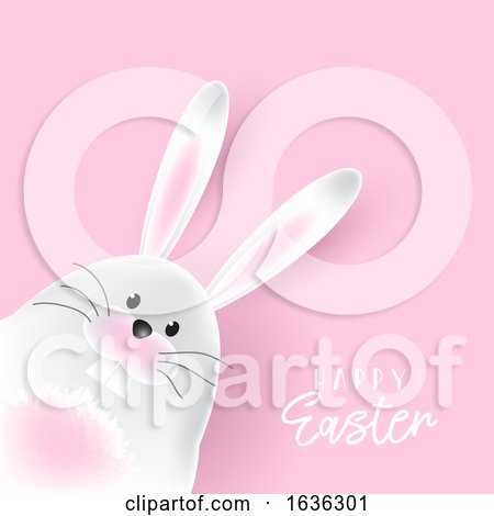 Easter Bunny Background by KJ Pargeter
