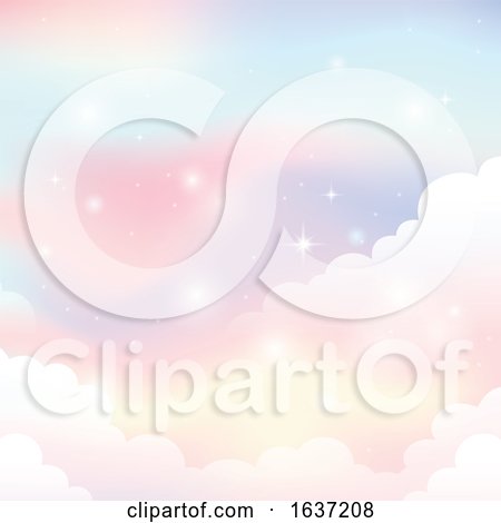 Magical Sky Background by visekart