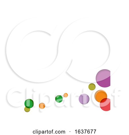 Colorful Bubbles Background by dero