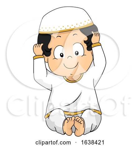 Kid Boy Baby Muslim Illustration by BNP Design Studio