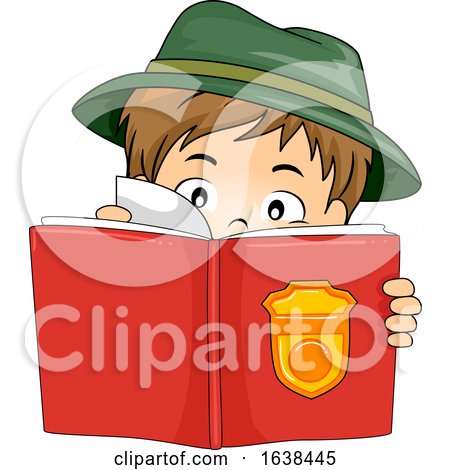 Kid Boy Ranger Read Activity Book Illustration by BNP Design Studio