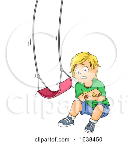 Kid Boy Swing Accident Illustration by BNP Design Studio