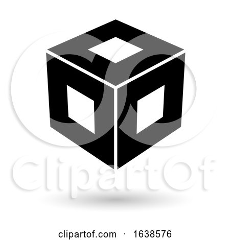Black and White Cube by cidepix