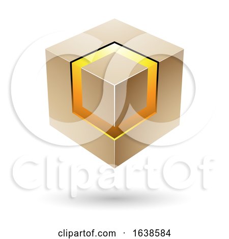 Gold Cube by cidepix