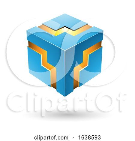 Blue Cube by cidepix