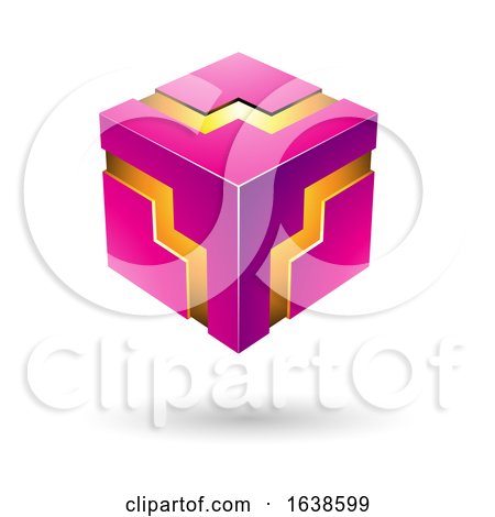 Magenta Cube by cidepix